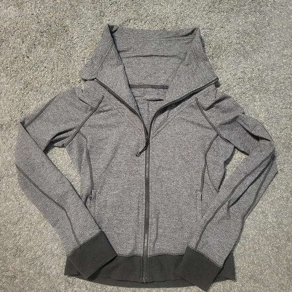 Lululemon Gray Zip-Up Jacket - Picture 8 of 8